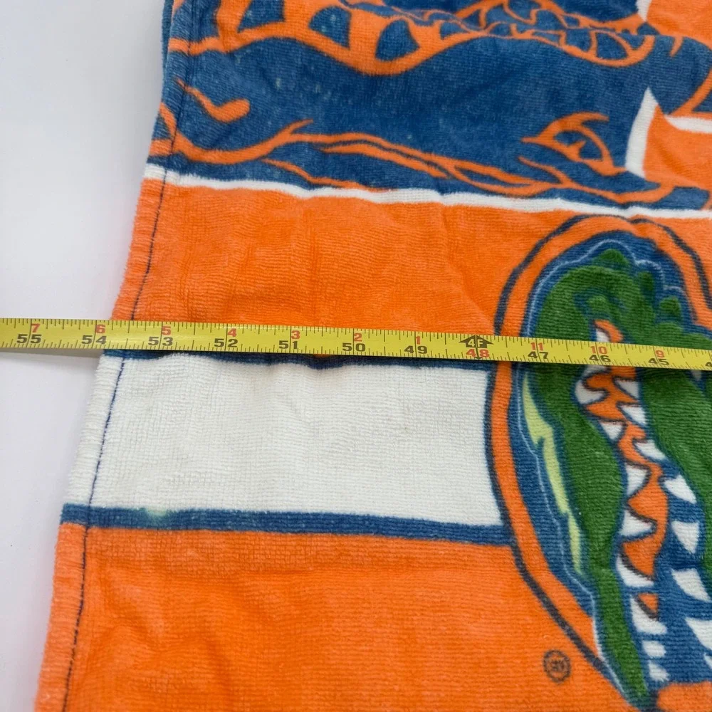 McArthur Vintage Florida Gators Beach Towel Orange Blue Graphic Collectible
